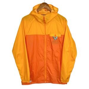 Burton Portal Lite Jacket Men’s Packable Windbreaker Orange S
